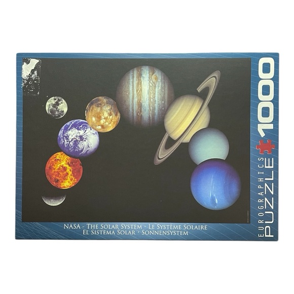 🧩 NASA 1000 PCS Solar System Puzzle - Picture 1 of 1